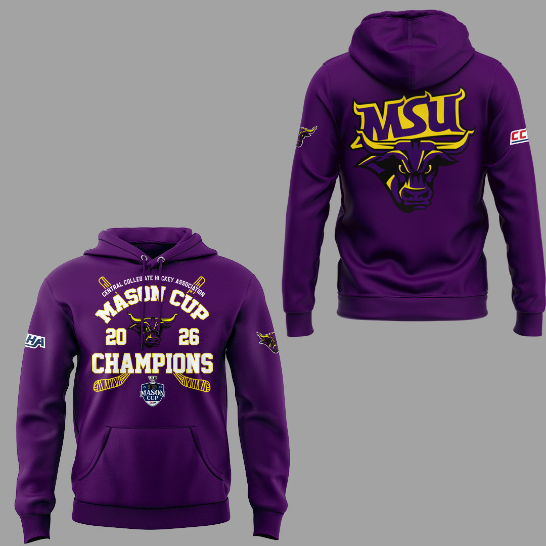 Limited Edition 2026 Mason Cup Champions🏆 Hoodie