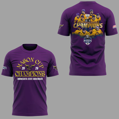 Limited Edition 2026 Mason Cup Champions🏆 Shirt