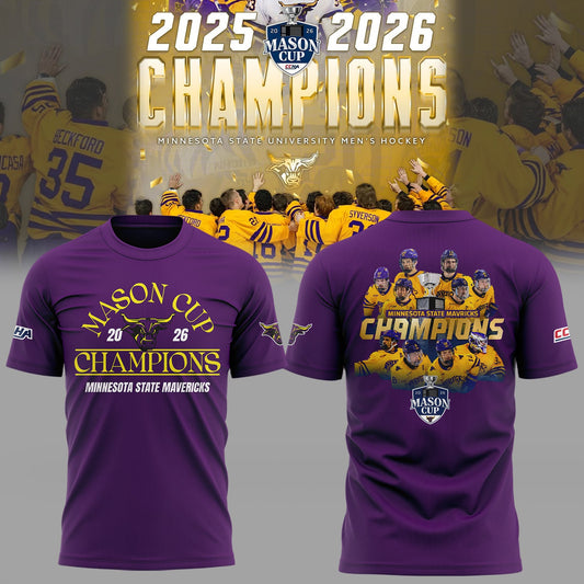 Limited Edition 2026 Mason Cup Champions🏆 Shirt