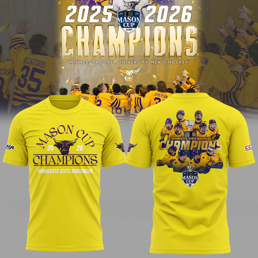 Limited Edition 2026 Mason Cup Champions🏆 Shirt