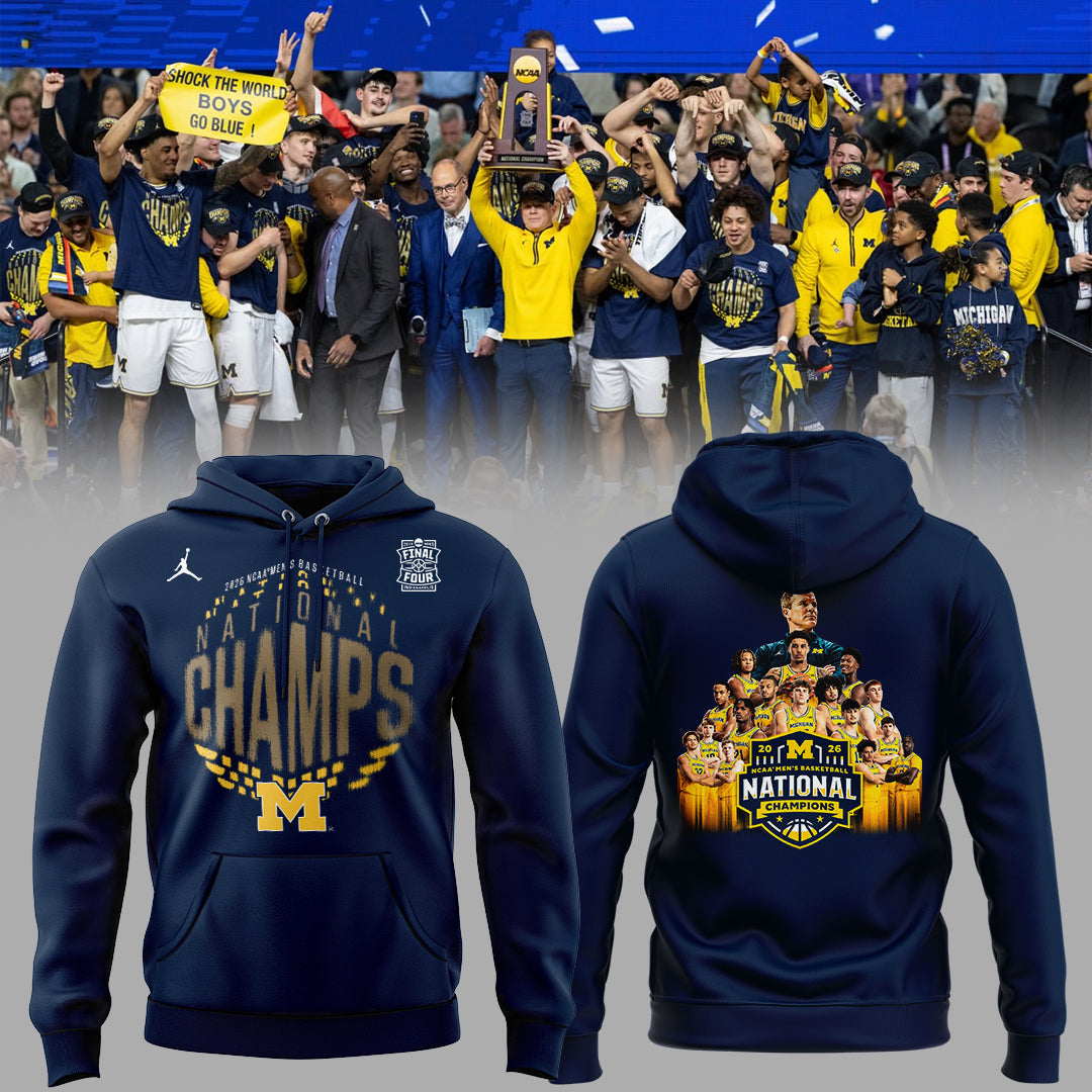 Basketball x Michigan Champions 2026 Limited Edition Hoodie