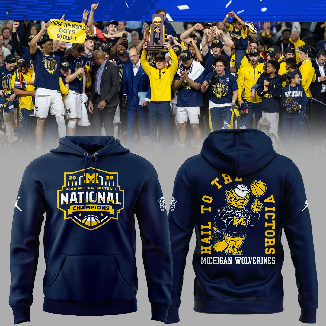 Basketball x Michigan Champions 2026 Limited Edition Hoodie
