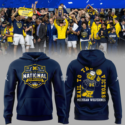 Basketball x Michigan Champions 2026 Limited Edition Hoodie