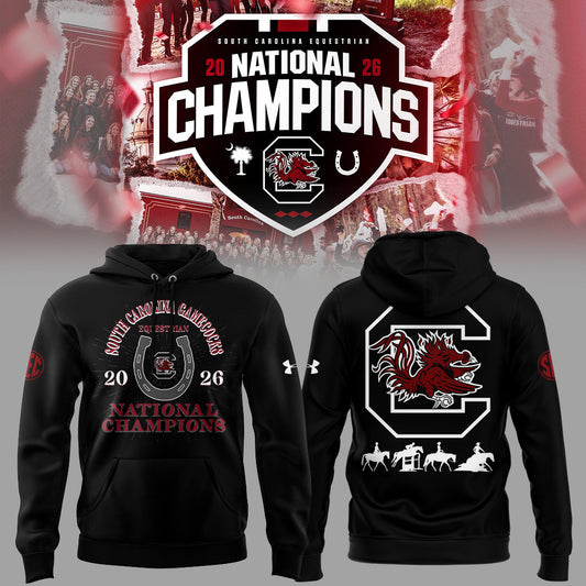 Gamecocks Equestrian National Champions 🐎🏆 Hoodie