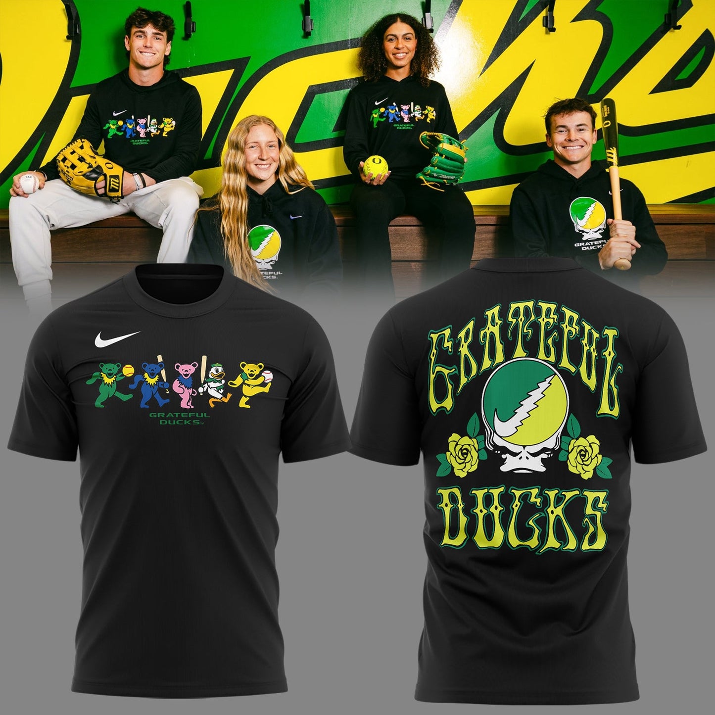 Limited Edition Ducks Baseball x GFD Shirt-KC04232619