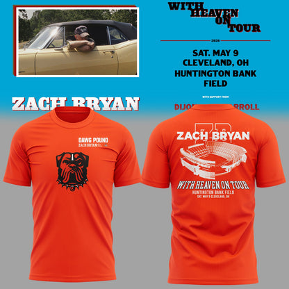 Limited Edition “With Heaven On Tour 2026.” at Huntington Bank Field Cleveland, OH Shirt-KC05072616
