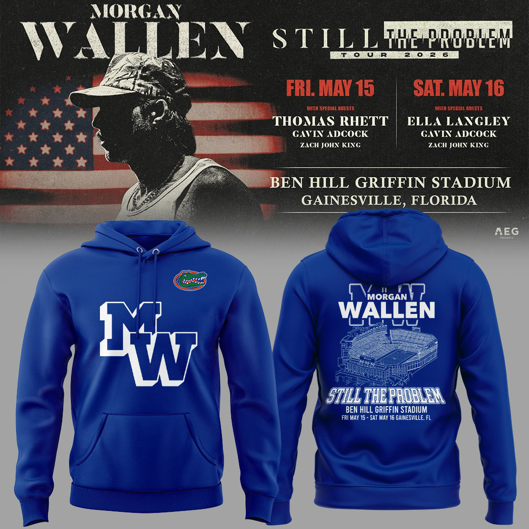 Still the Problem Tour "Morgan Wallen x Florida Gators" Hoodie 2026