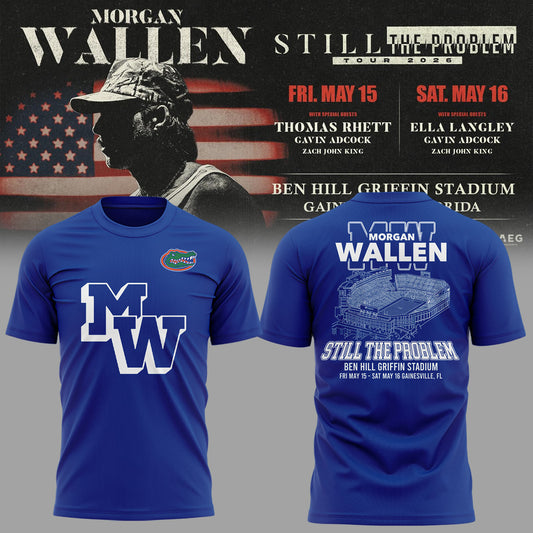Still the Problem Tour "Morgan Wallen x Florida Gators" Tshirt 2026