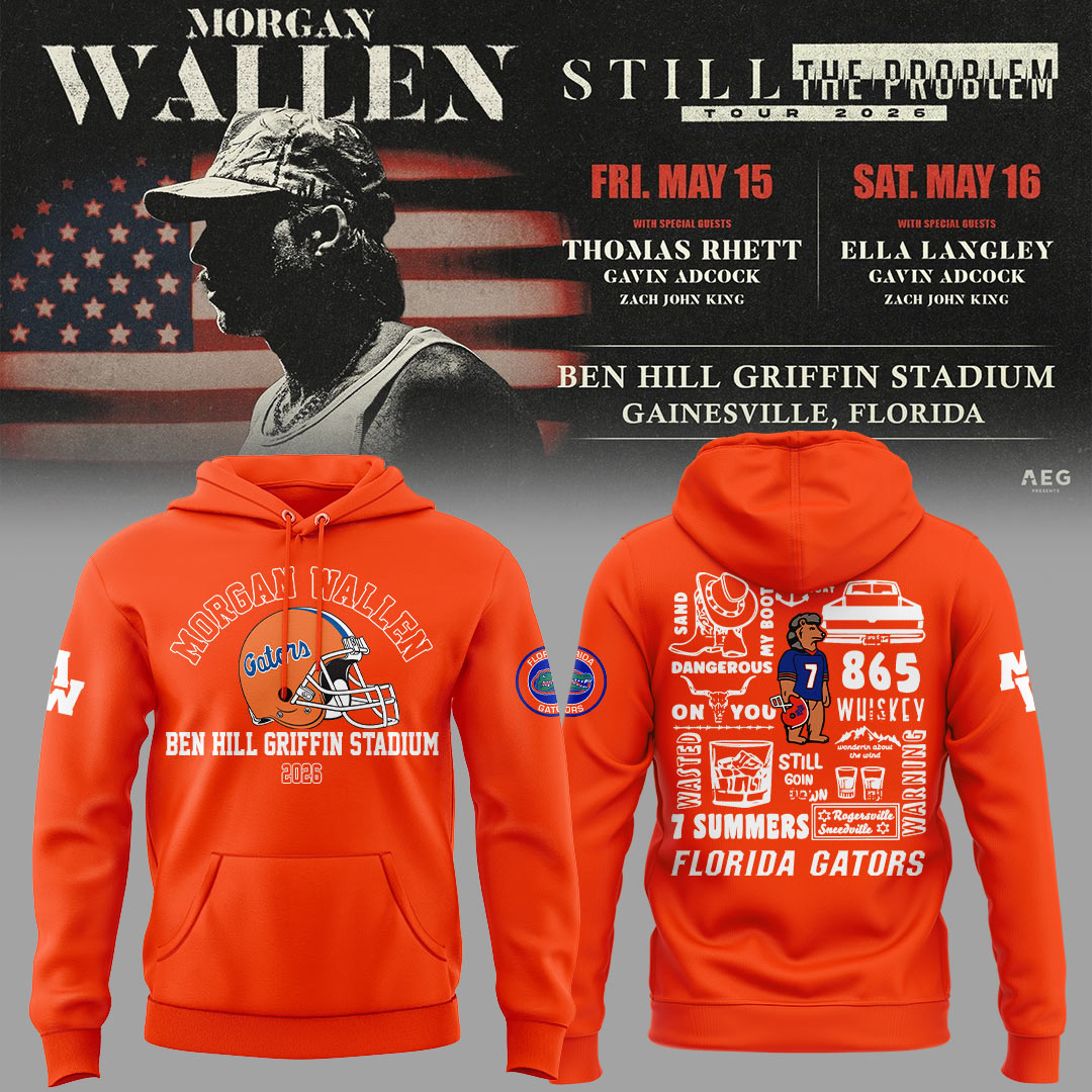 Still the Problem Tour "Morgan Wallen x Florida Gators" Hoodie 2026