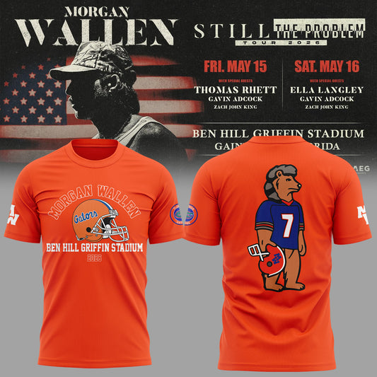 Still the Problem Tour "Morgan Wallen x Florida Gators" Tshirt 2026