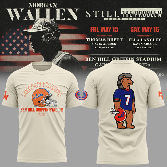 Still the Problem Tour "Morgan Wallen x Florida Gators" Tshirt 2026