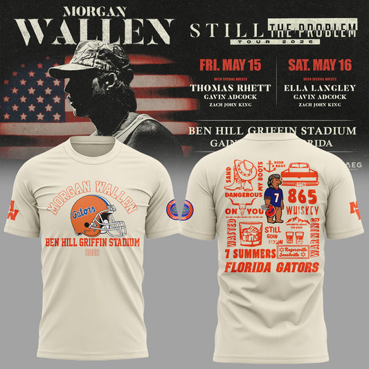 Still the Problem Tour "Morgan Wallen x Florida Gators" Tshirt 2026
