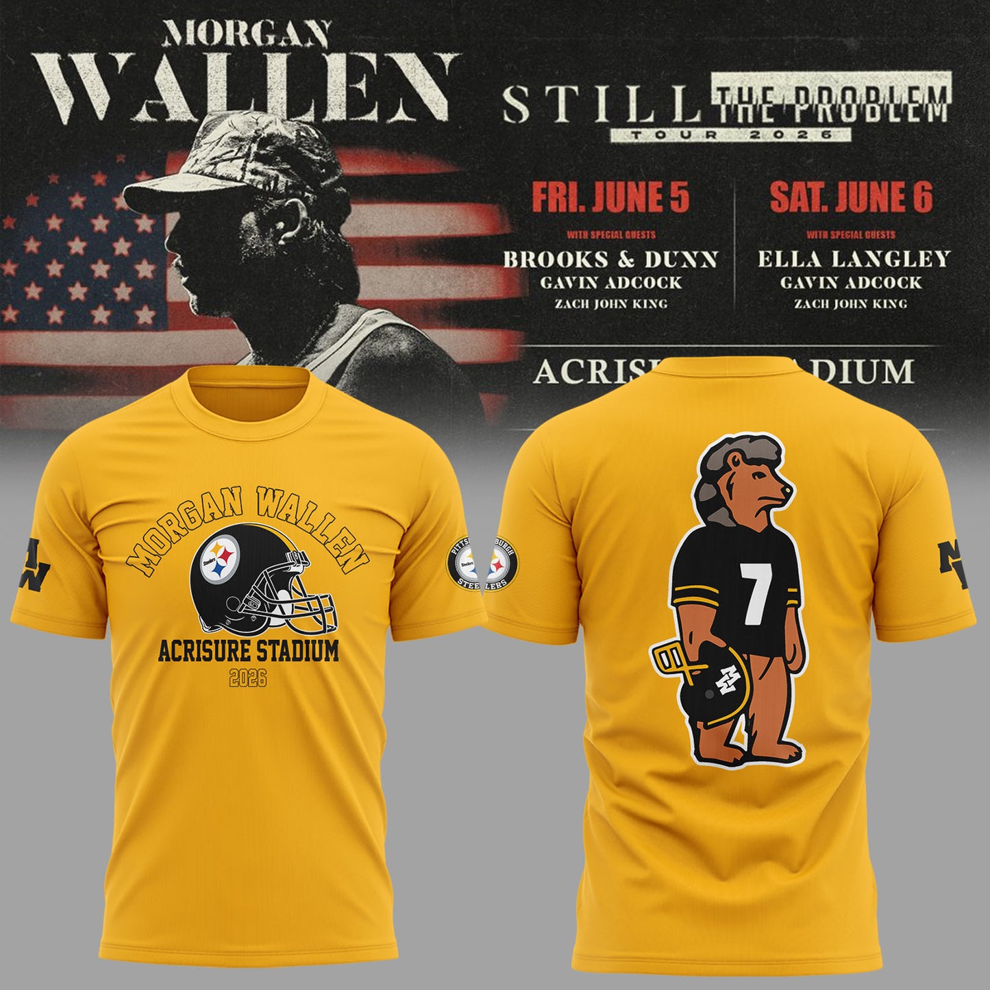 MW x Pittsburgh Steelers Tshirt 2026