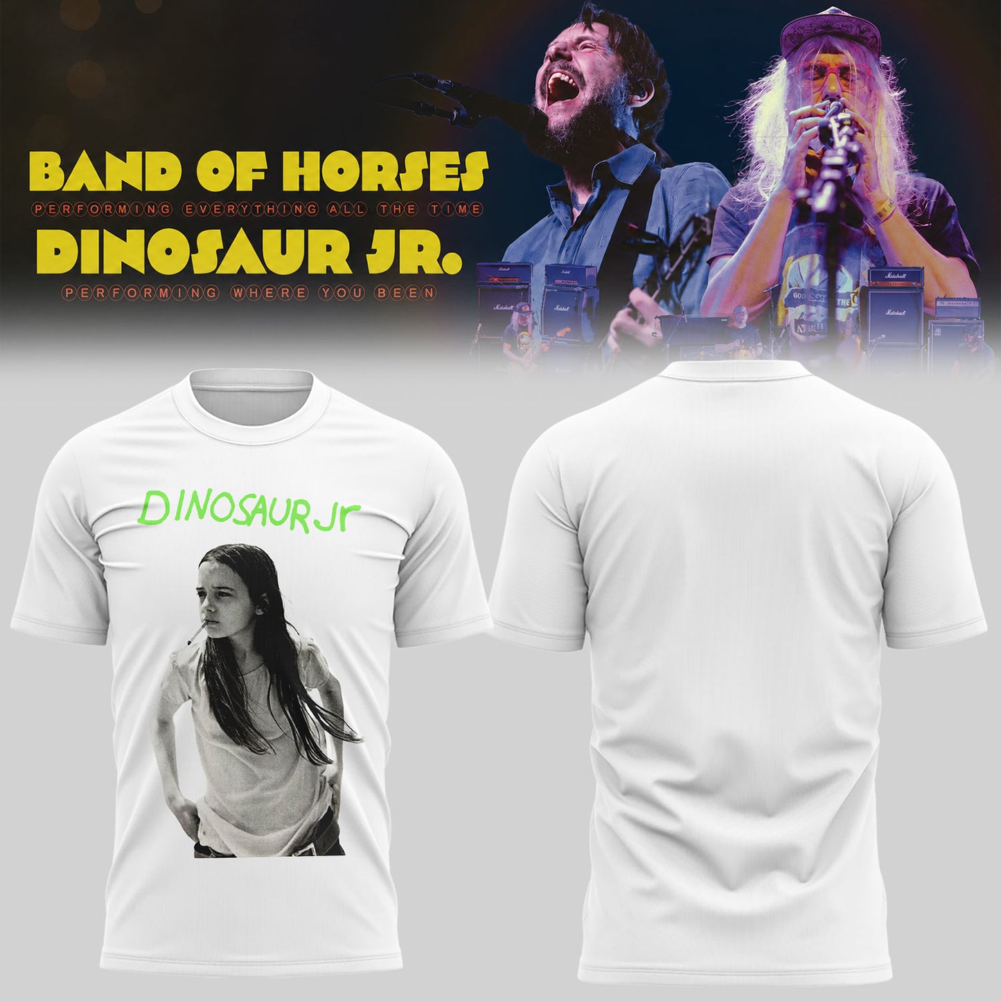 Limited Edition BOH x Dino Jr 🎸🐺 Shirt