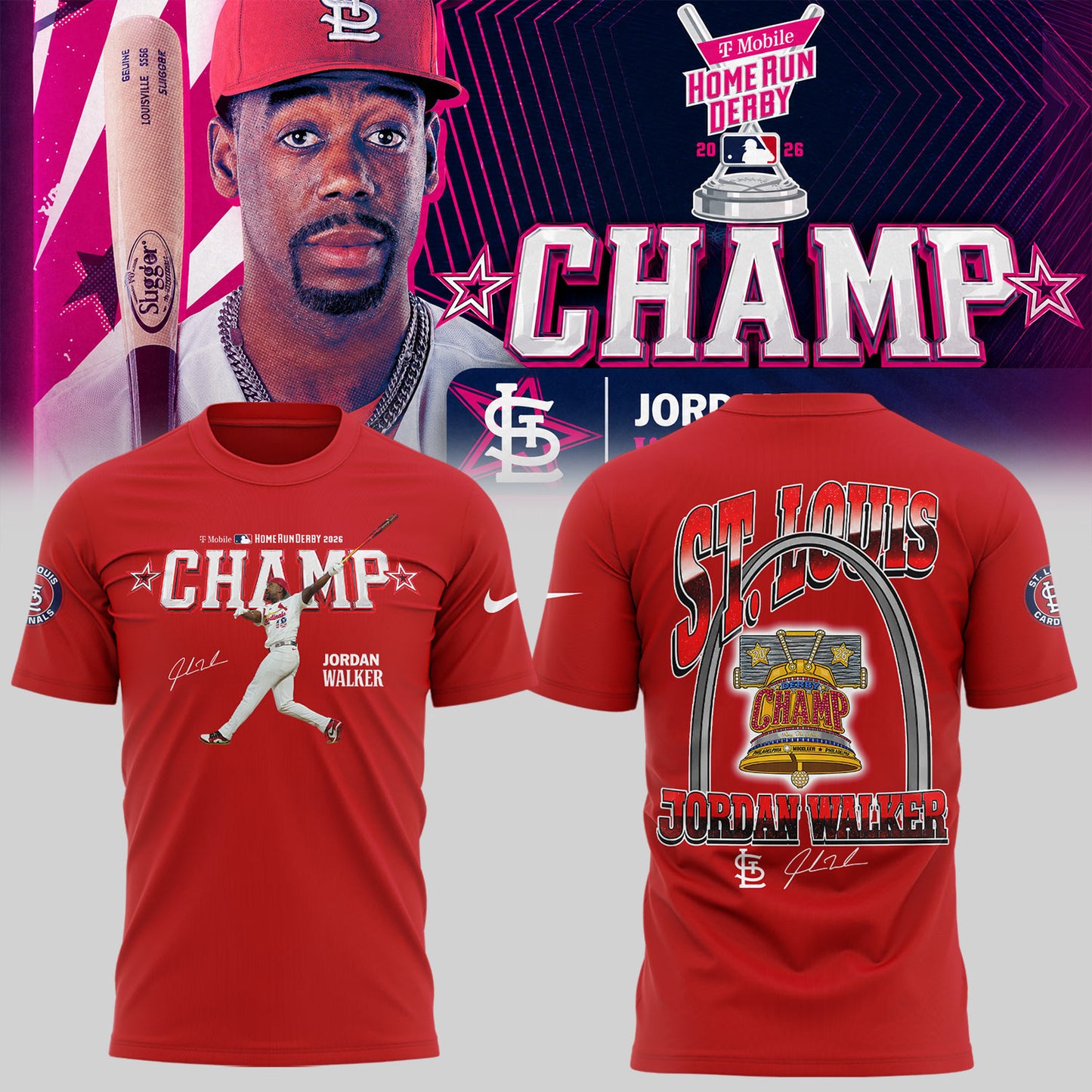 JWalk ⚾ 2026 Home Run Derby Champion 🏆🔔 Shirt