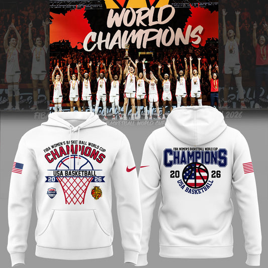 Limited Edition FIBA Women’s Basketball WC 2026 Champions 🏀🏆 Hoodie
