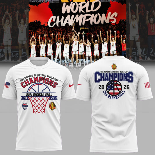 Limited Edition FIBA Women’s Basketball WC 2026 Champions 🏀🏆 Shirt