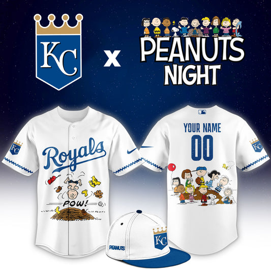 Baseball x Peanuts Night Limited Custom Jersey
