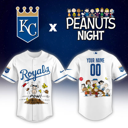 Baseball x Peanuts Night Limited Custom Jersey