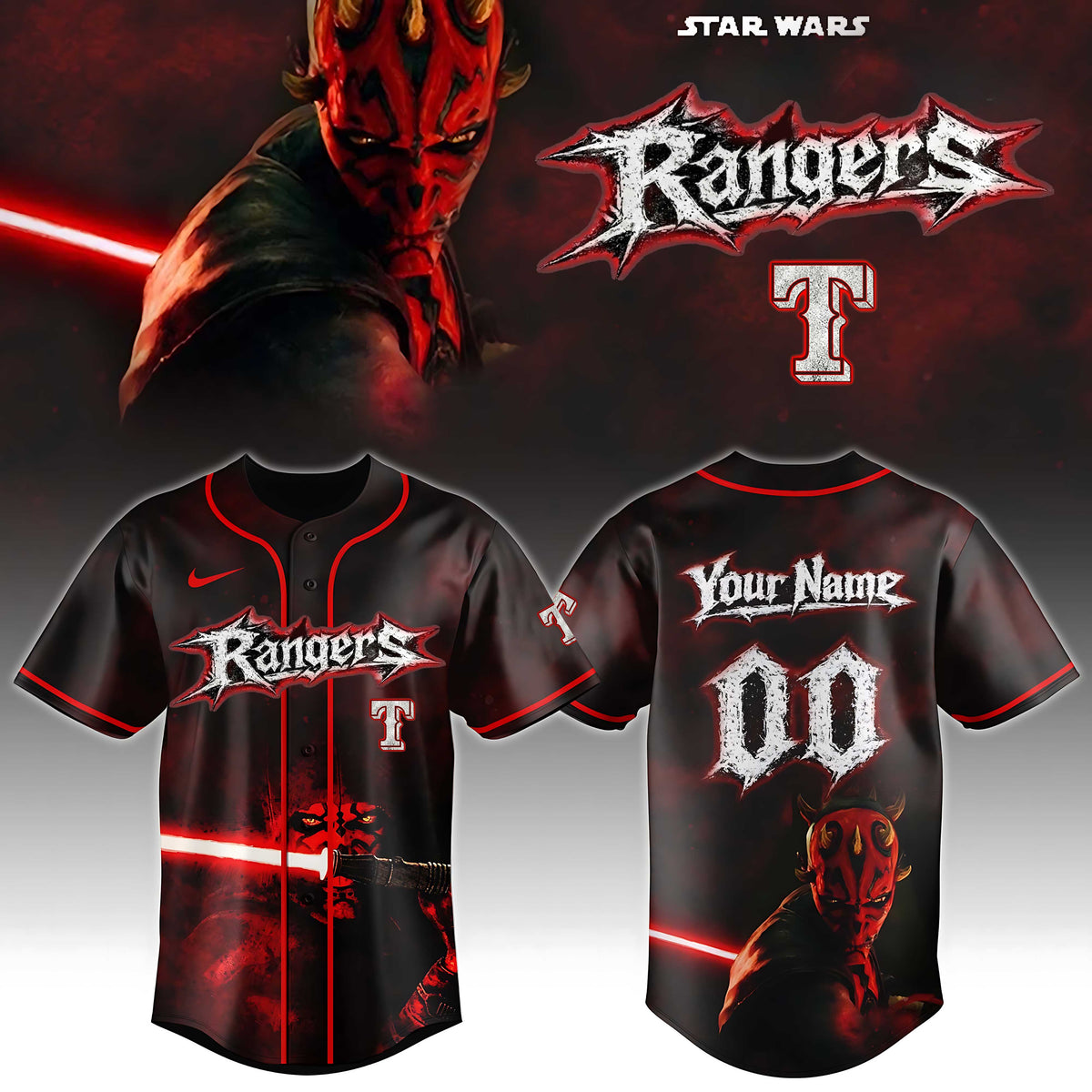 Star Wars Baseball Jersey Collection
