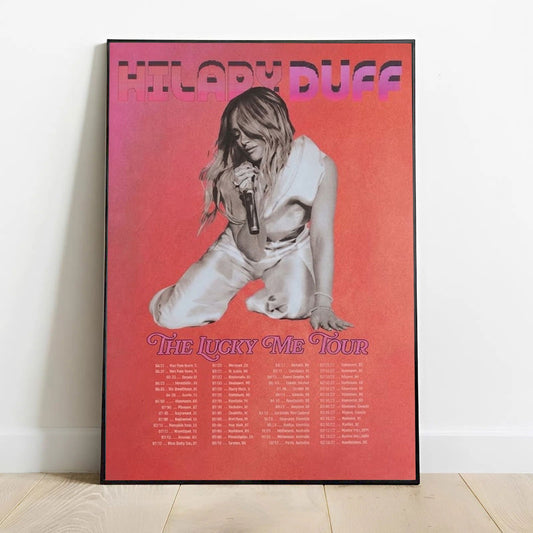 Limited Edition The Lucky Me Tour 2026 Poster