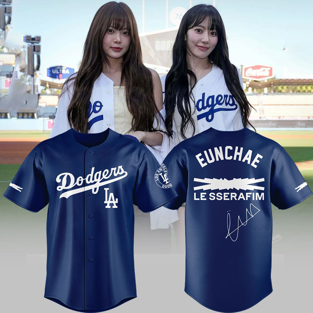 Limited Edition Dodgers x Eunchae Baseball Jersey