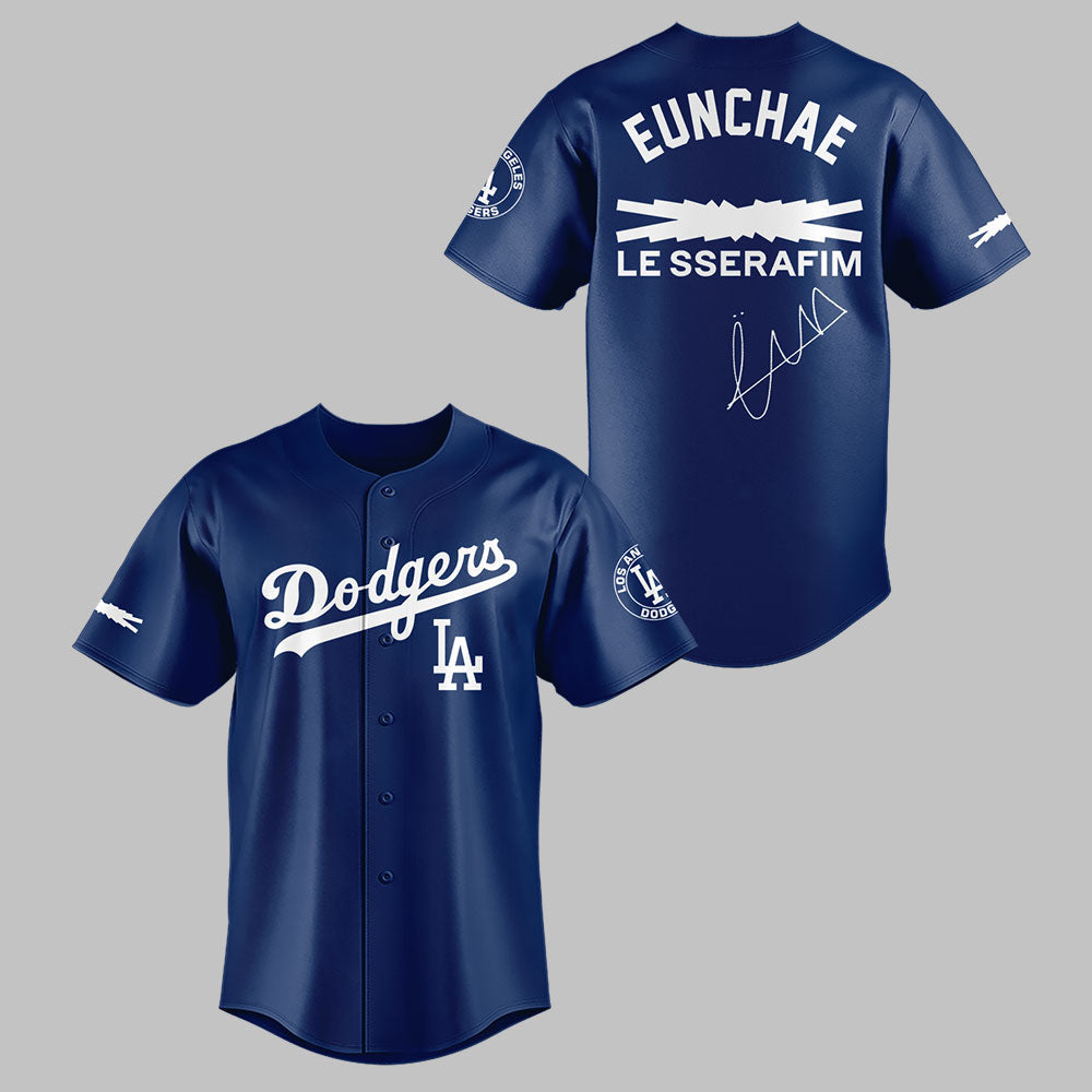 Limited Edition Dodgers x Eunchae Baseball Jersey