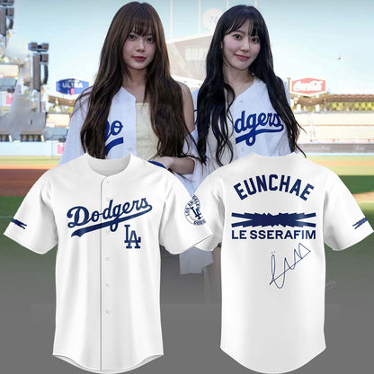 Limited Edition Dodgers x Eunchae Baseball Jersey