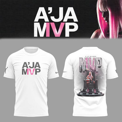 Limited Edition LV Aces x A’JA MVP 2025 T-Shirt