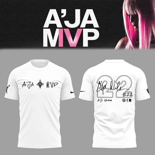 Limited Edition Las Vegas Aces x A'JA MVP 2025 T-Shirt