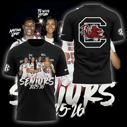 Limited Edition GamecockWBB Champions TShirt