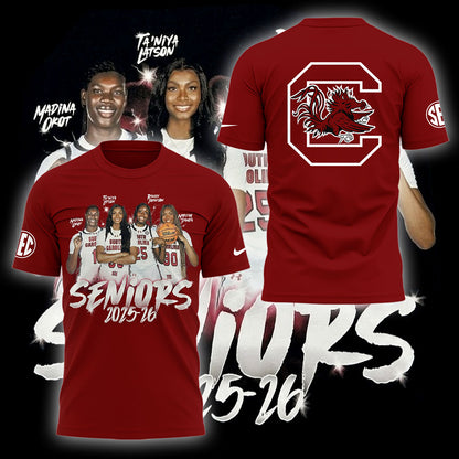 Limited Edition GamecockWBB Champions TShirt