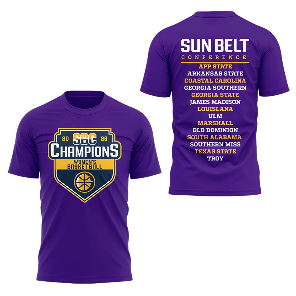 Limited Edition JMU Women's Basketball Champions T-shirt
