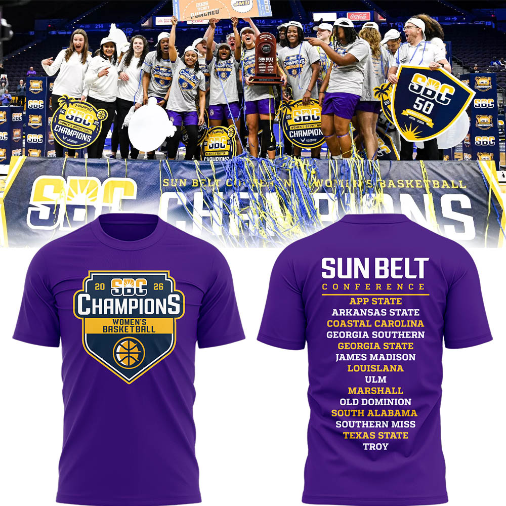 Limited Edition JMU Women's Basketball Champions T-shirt