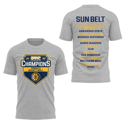 Limited Edition JMU Women's Basketball Champions T-shirt