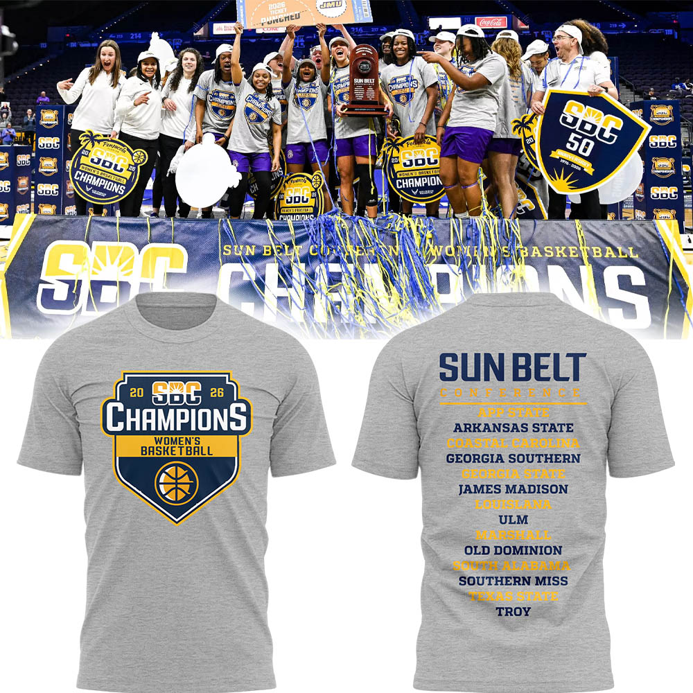 Limited Edition JMU Women's Basketball Champions T-shirt