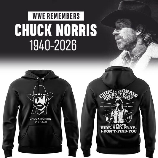 REST IN PEACE 🖤🕊️ C.Norris Hoodie