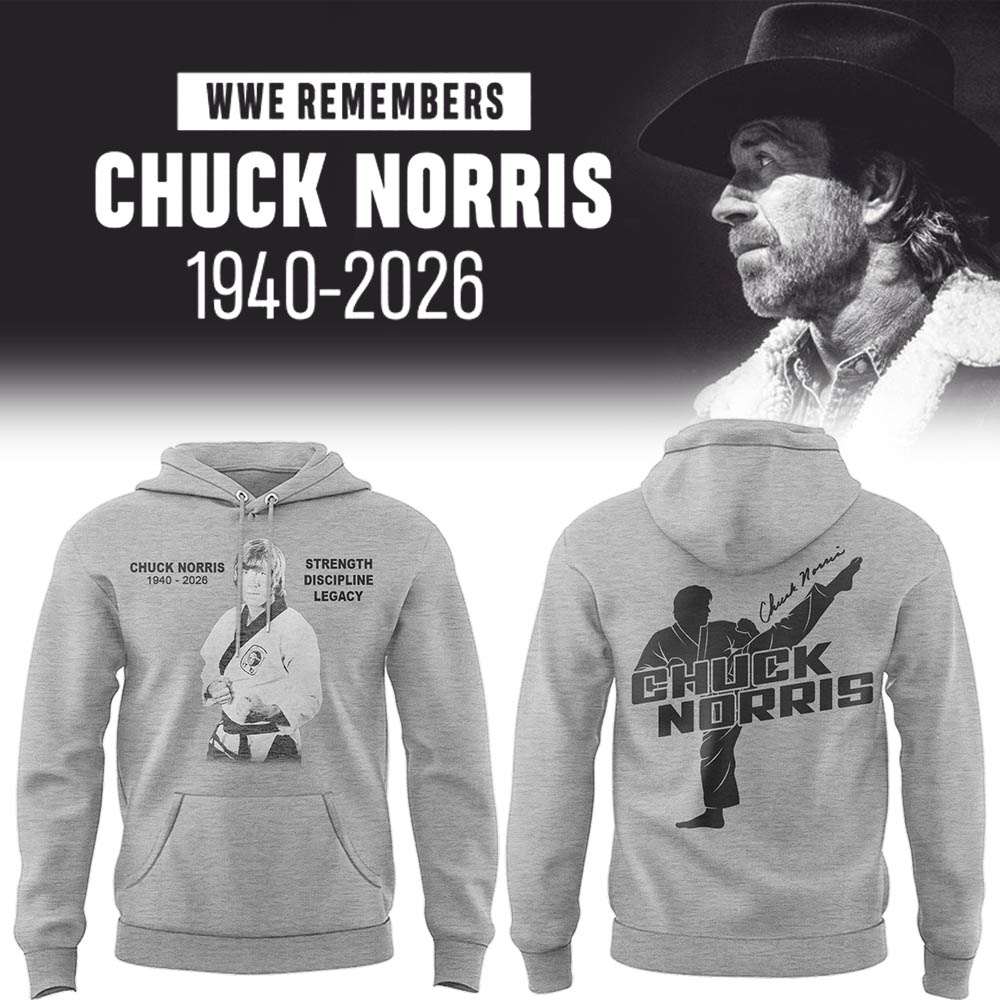 REST IN PEACE 🖤🕊️ C.Norris Hoodie