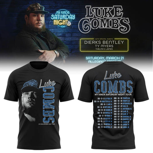 Limited Edition “My Kinda Saturday Night Tour” Tshirt-LL260322009