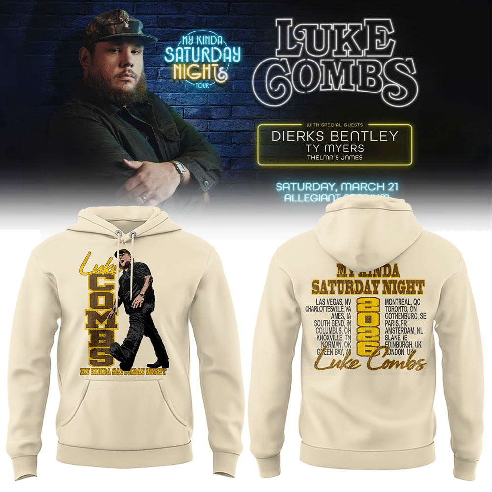 Limited Edition “My Kinda Saturday Night Tour” Hoodie-LL260322014