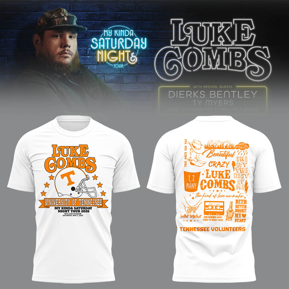 Limited Edition “My Kinda Saturday Night Tour” at Neyland Stadium Tshirt