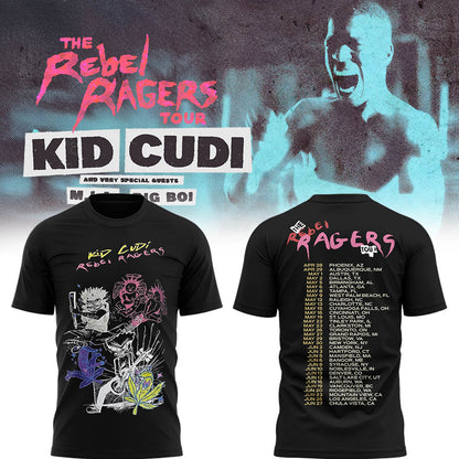 Limited Edition The Rebel Ragers Tour 2026 Tshirt