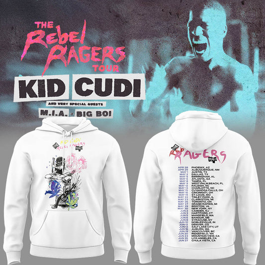 Limited Edition The Rebel Ragers Tour 2026 Hoodie