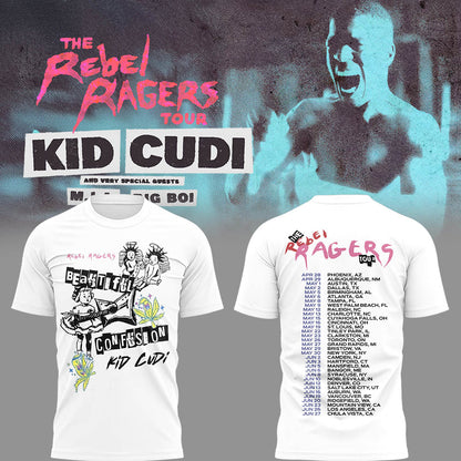 Limited Edition The Rebel Ragers Tour 2026 Tshirt