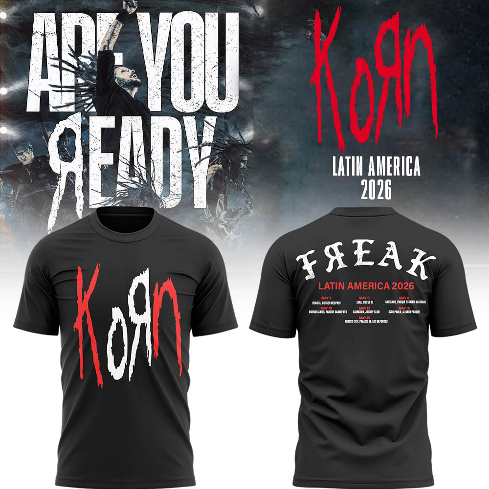 Limited Edition Latin America Tour 2026 Tshirt-LL260506021