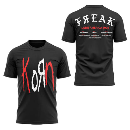 Limited Edition Latin America Tour 2026 Tshirt-LL260506021