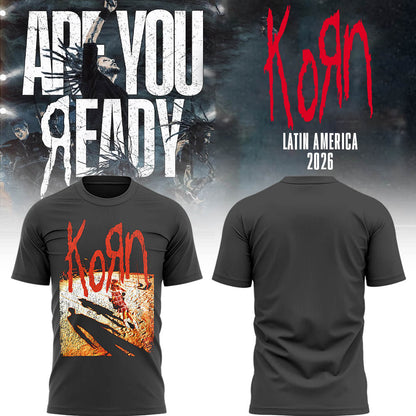 Limited Edition Latin America Tour 2026 Tshirt-LL260506025