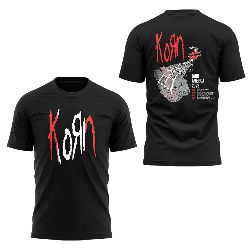 Limited Edition Latin America Tour 2026 Tshirt-LL260506027