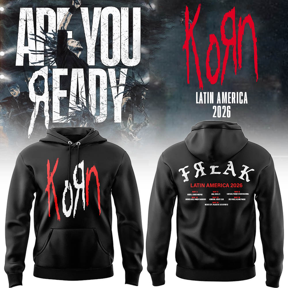 Limited Edition Latin America Tour 2026 Hoodie-LL260506034