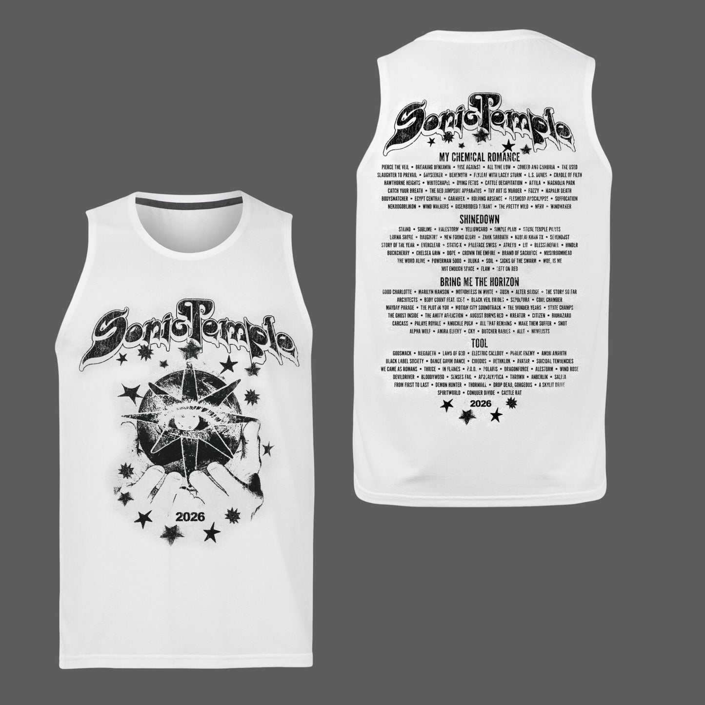 Limited Edition Sonic Temple Festival 2026 Tanktop